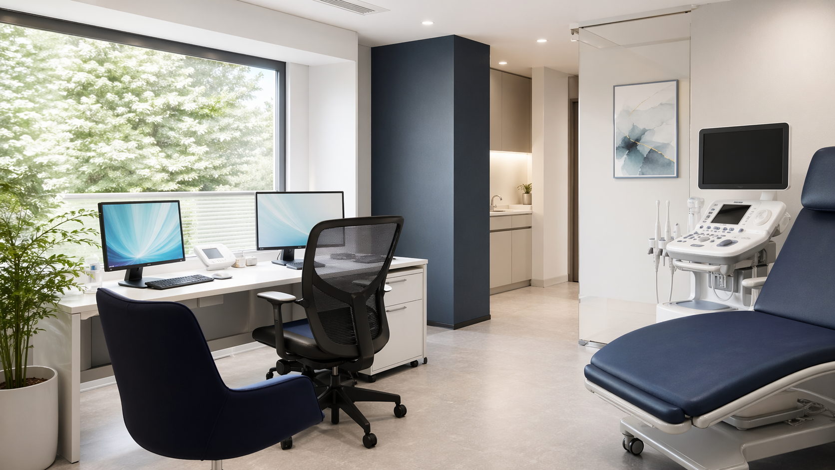 相談しやすい診察・相談スペース