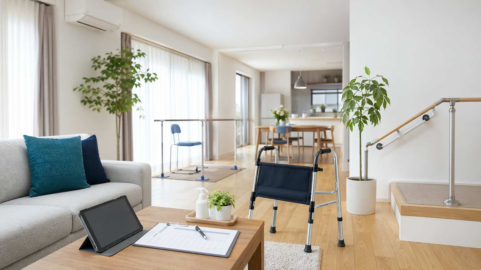 訪問リハビリを想定した自宅環境